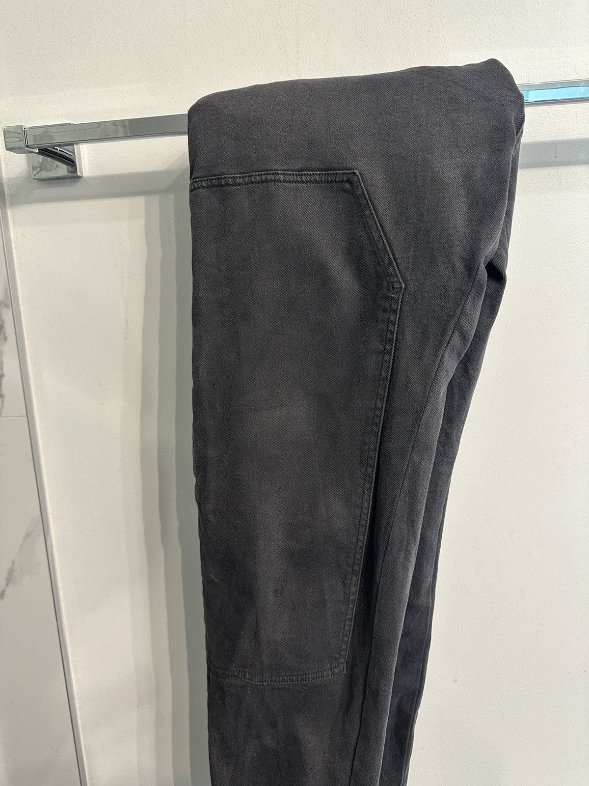 Represent Clo Vintage Black Baggy Carpenter Denim