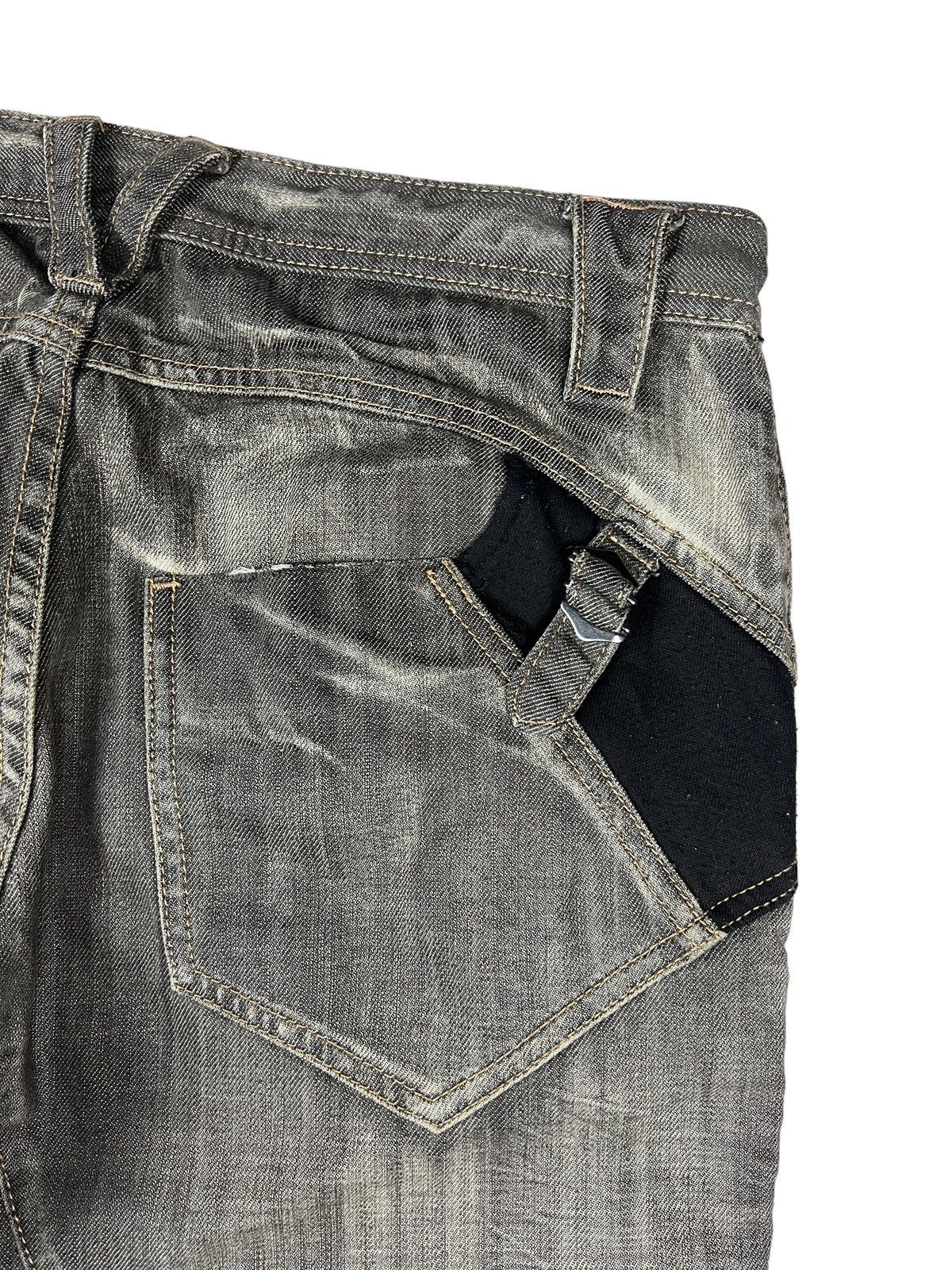 PPFM PPFM Side Zipper Distressed Denim Size US 34 / EU 50 - 10 Thumbnail