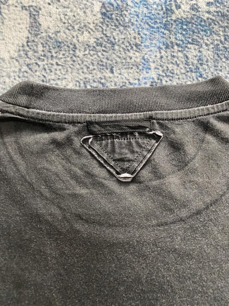 Prada Archive Prada overprint tee Size US XL / EU 56 / 4 - 8 Thumbnail