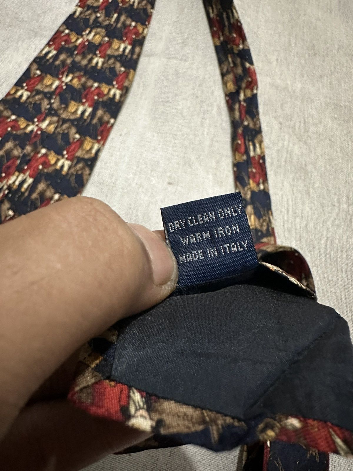 Burberry × Vintage Vintage Burberry Nice Art Tie Size ONE SIZE - 7 Thumbnail
