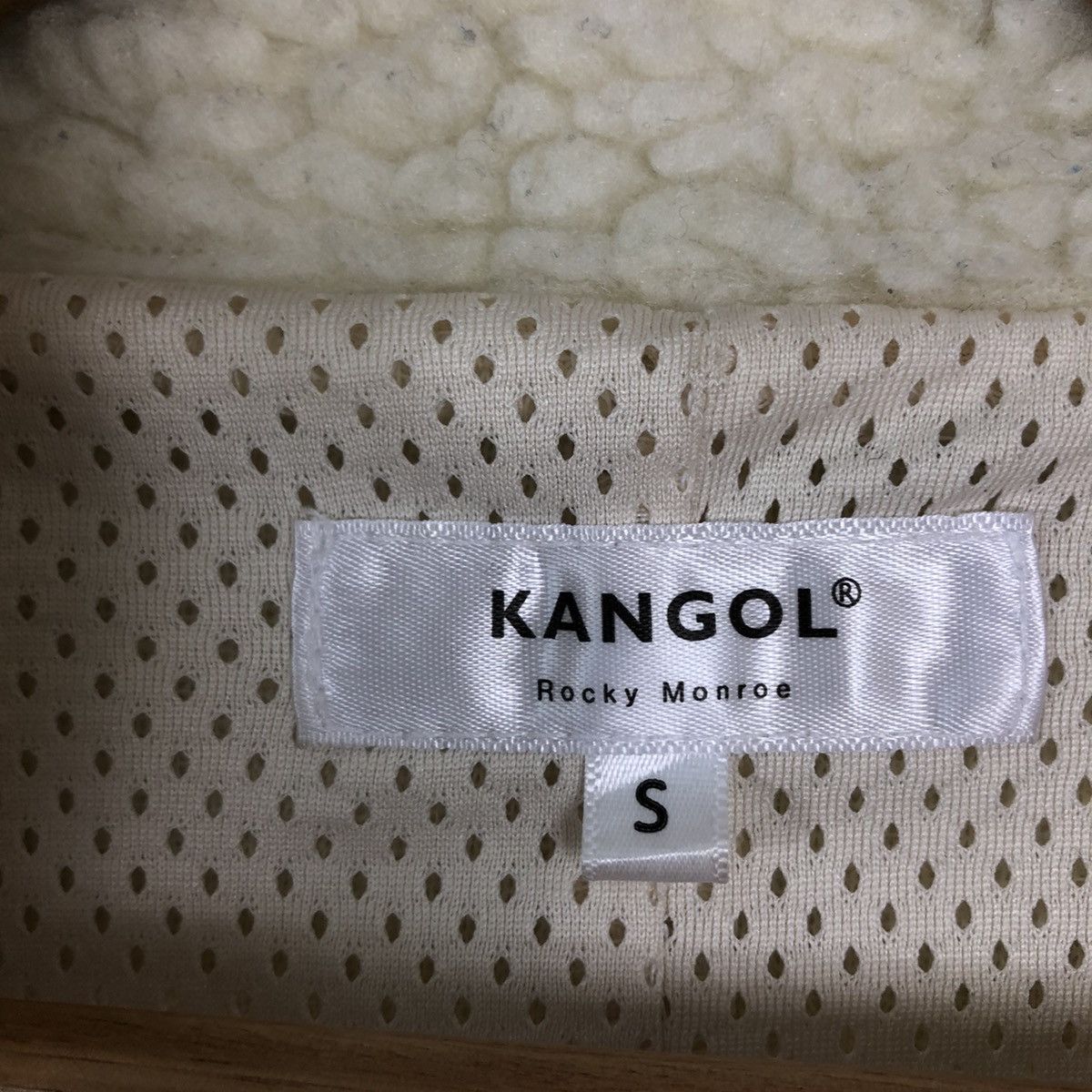 Japanese Brand VINTAGE DIP PILE SHERPA FLEECE JACKET KANGOL USA Size US S / EU 44-46 / 1 - 13 Thumbnail