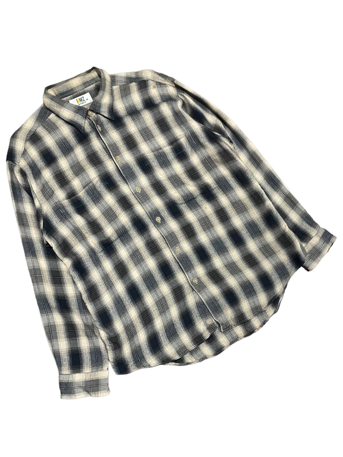 Arrow Rare🔥Vintage 80s Shadow Plaid Similar To Arrow Chevella Size US L / EU 52-54 / 3 - 17 Thumbnail