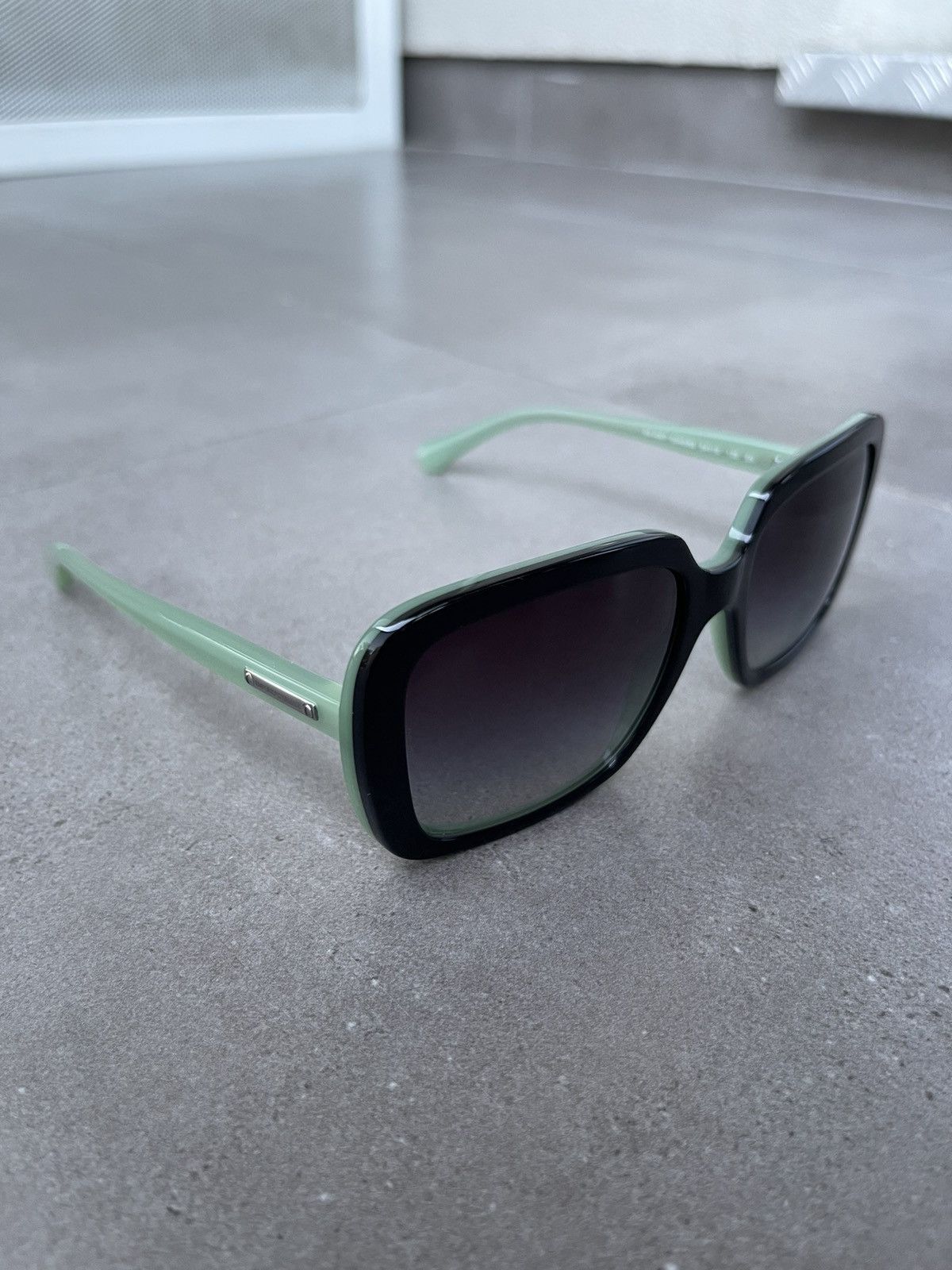 Emporio Armani Emporio Armani EA4007 5045/8G Green Black 3D Sunglasses Size ONE SIZE - 4 Thumbnail
