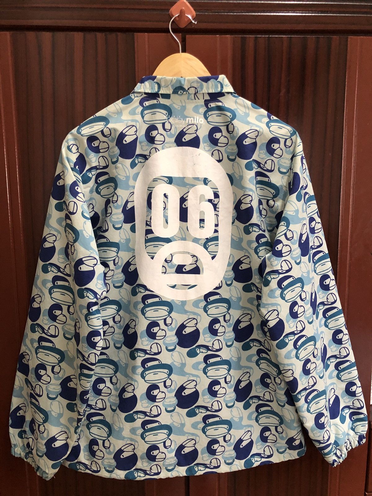 Bape BABY MILO Camo Coach Jacket Size US M / EU 48-50 / 2 - 2 Thumbnail