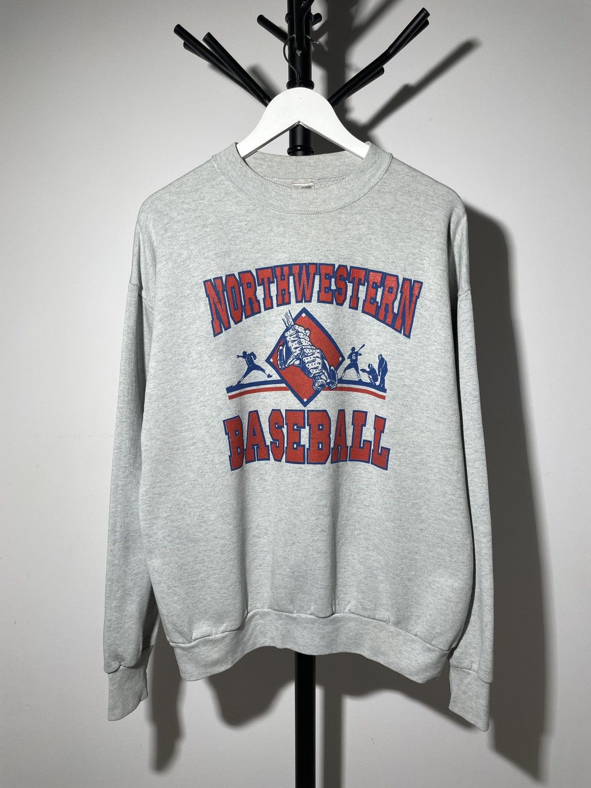 Vintage Vintage Northwestern Baseball USA Sweatshirt Size US L / EU 52-54 / 3 - 1 Thumbnail