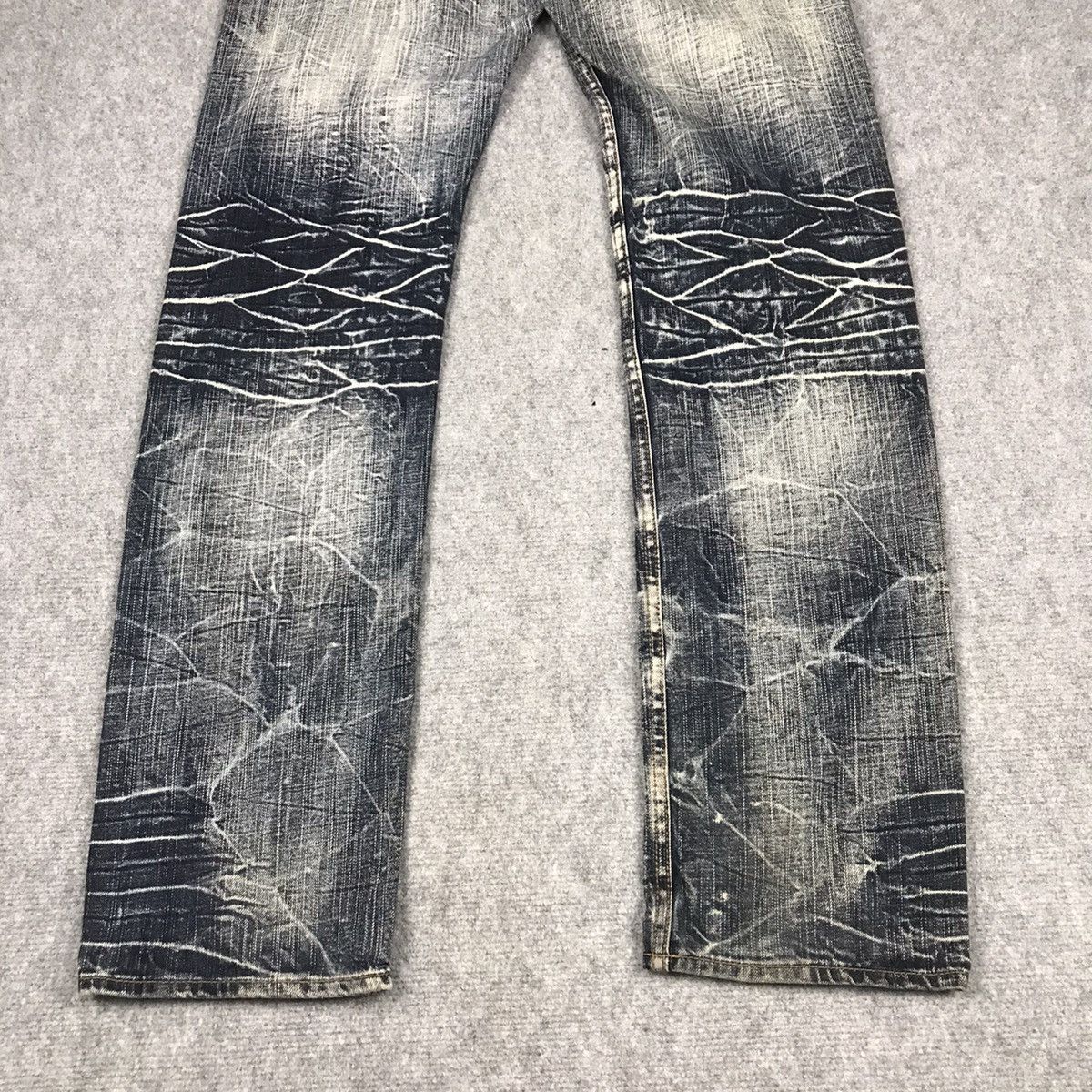 Japanese Brand FLARE JEANS🔥SIRMIONE FADED DENIM PANTS Size US 28 / EU 44 - 10 Thumbnail