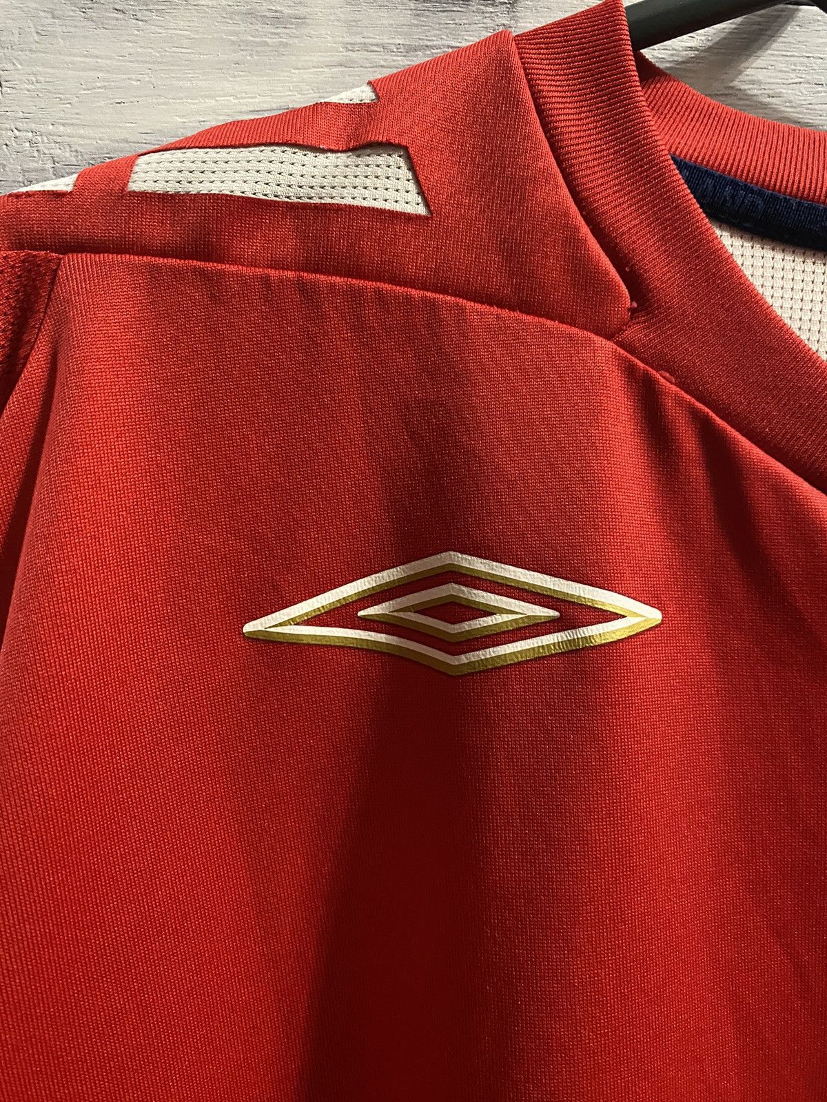 Umbro Rare Vintage Soccer Jersey England 2006-2008 Umbro. Football Size US XL / EU 56 / 4 - 4 Thumbnail