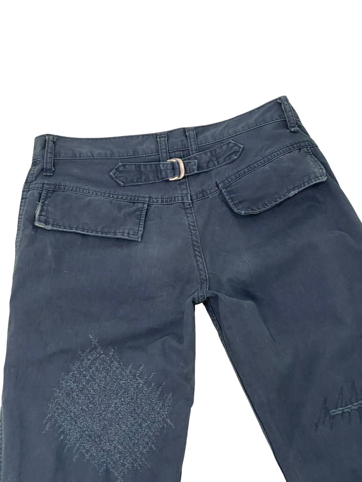 Hysteric Glamour 🎶Hysteric Fatique Pant Boro Low Rise 5🟦9 Size US 29 - 18 Thumbnail