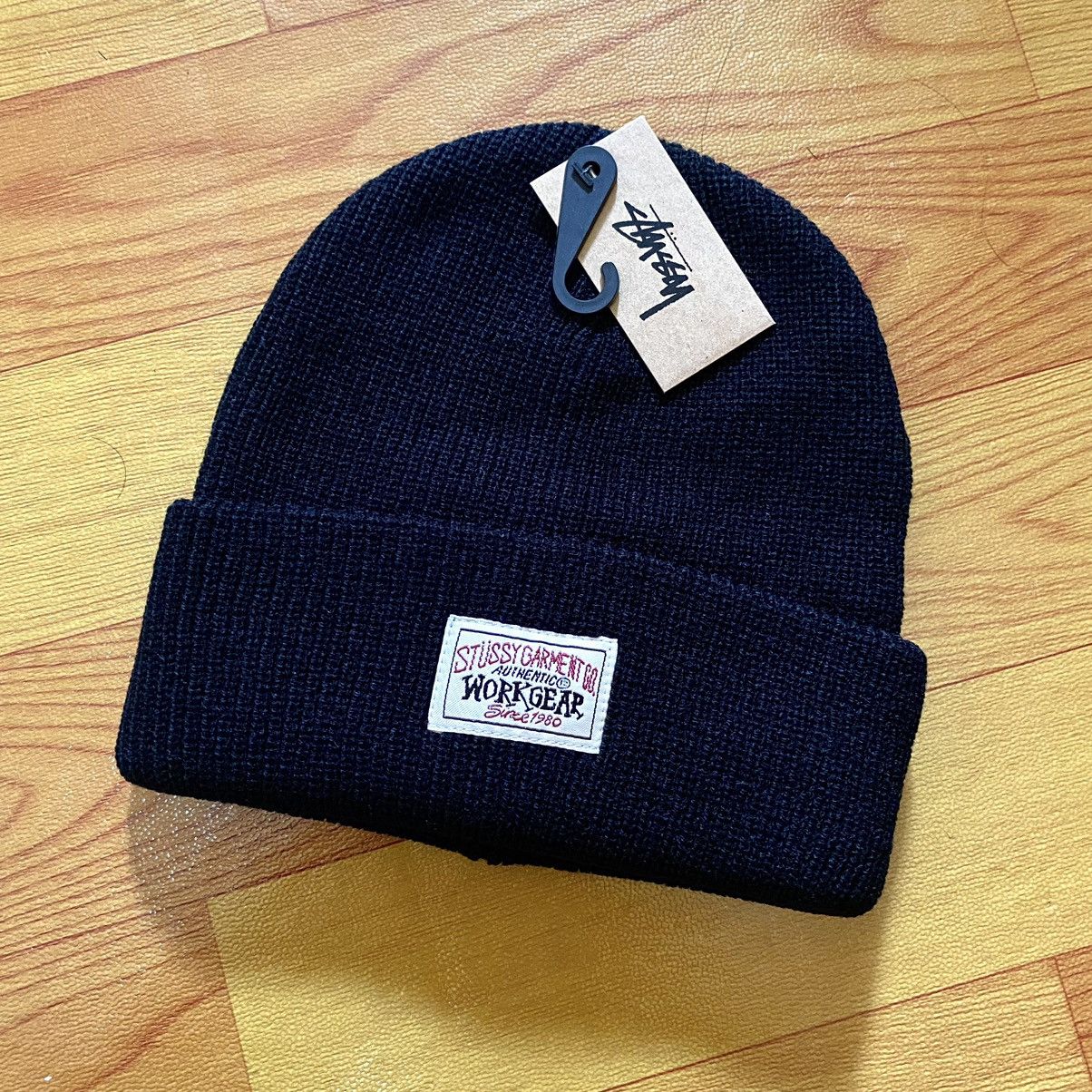 Stussy Stussy Workgear Beanie Hat Size ONE SIZE - 1 Thumbnail