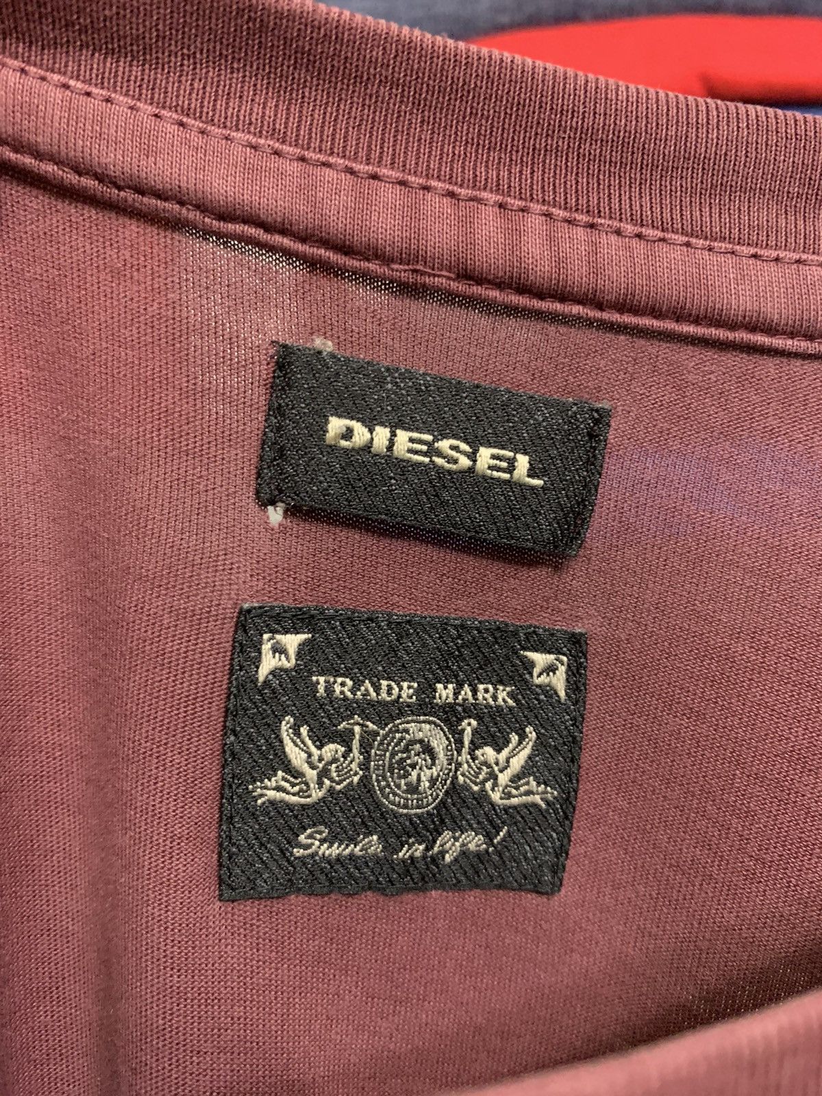 Diesel Diesel Big Logo Faded T-shirt Size US XL / EU 56 / 4 - 6 Thumbnail