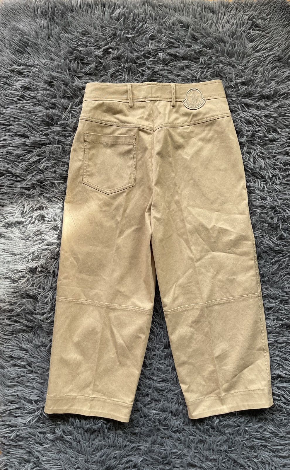 Moncler Moncler canvas avant garde culottes pants with patch Size 28" / US 6 / IT 42 - 1 Thumbnail