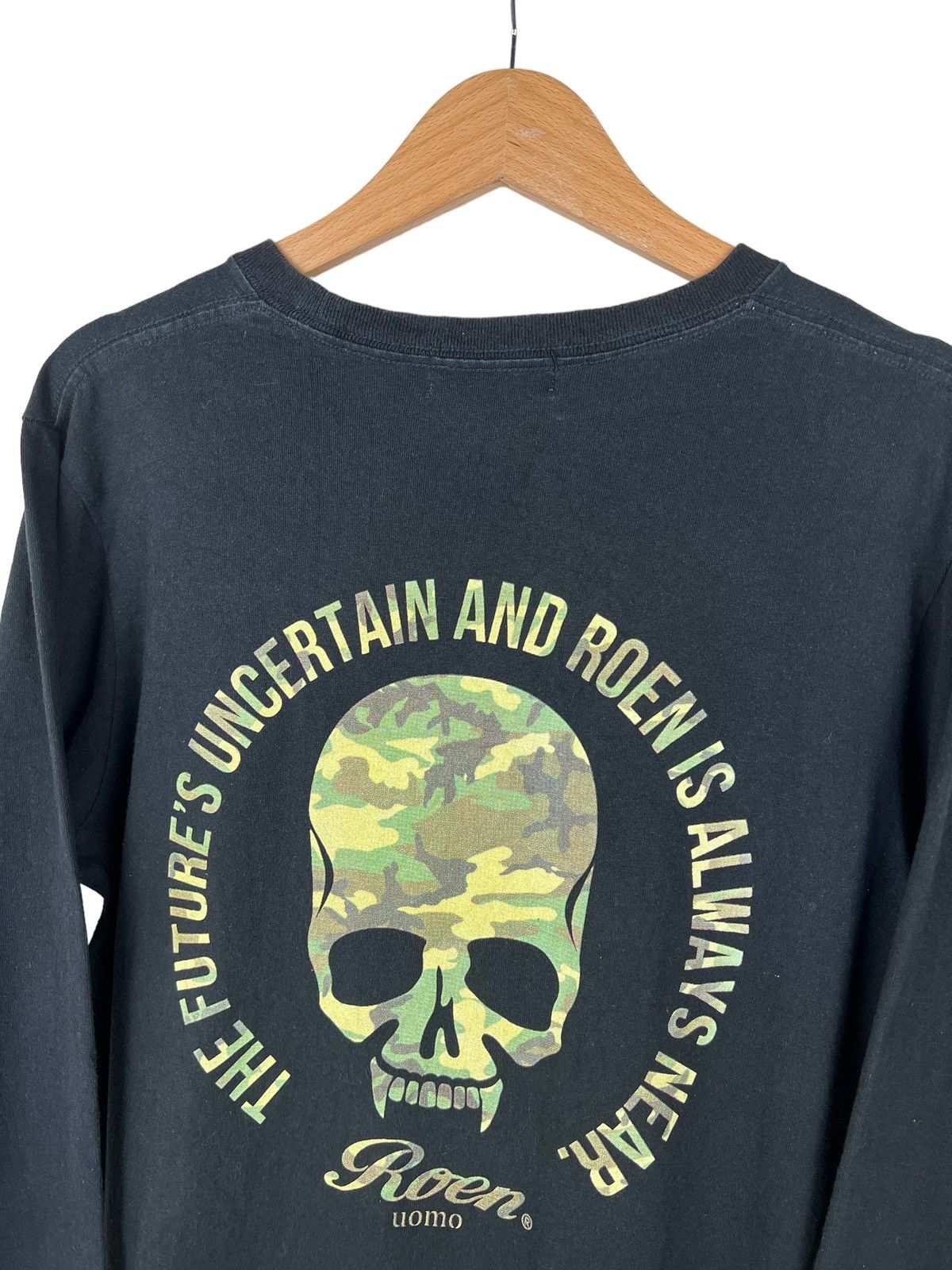 Mastermind Japan × Roen Roen Uomo Camo Skull Longsleeve Shirt Size US L / EU 52-54 / 3 - 6 Thumbnail
