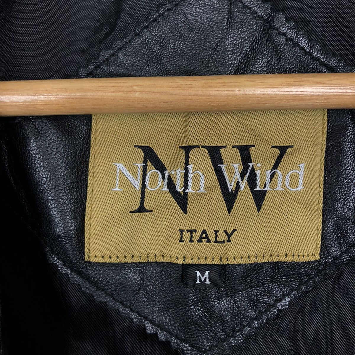 Japanese Brand VINTAGE SOFT GENUINE LEATHER JACKET NORTH WIND Size US M / EU 48-50 / 2 - 12 Thumbnail
