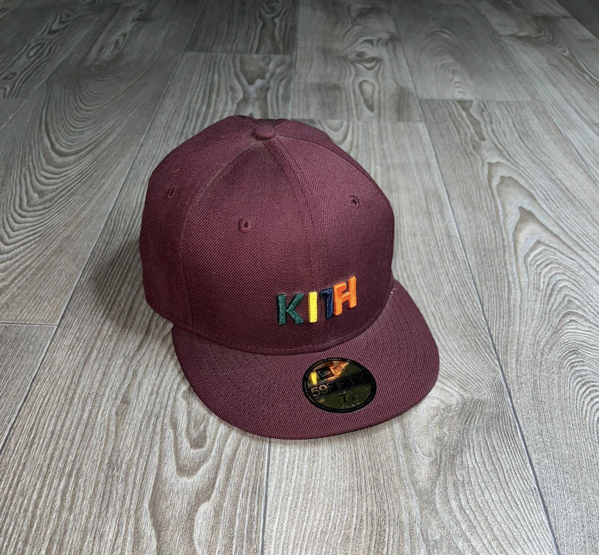Kith 59FIFTY ベースボールキャップ バーガンディ