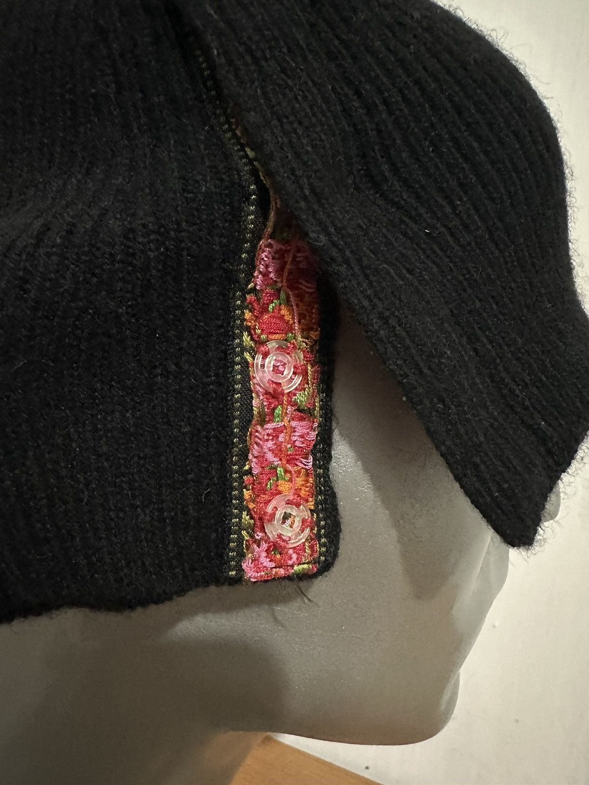 Issey Miyake Sunaokuwahara by Issey Miyake Beanie Nice Snap Design Size ONE SIZE - 3 Thumbnail
