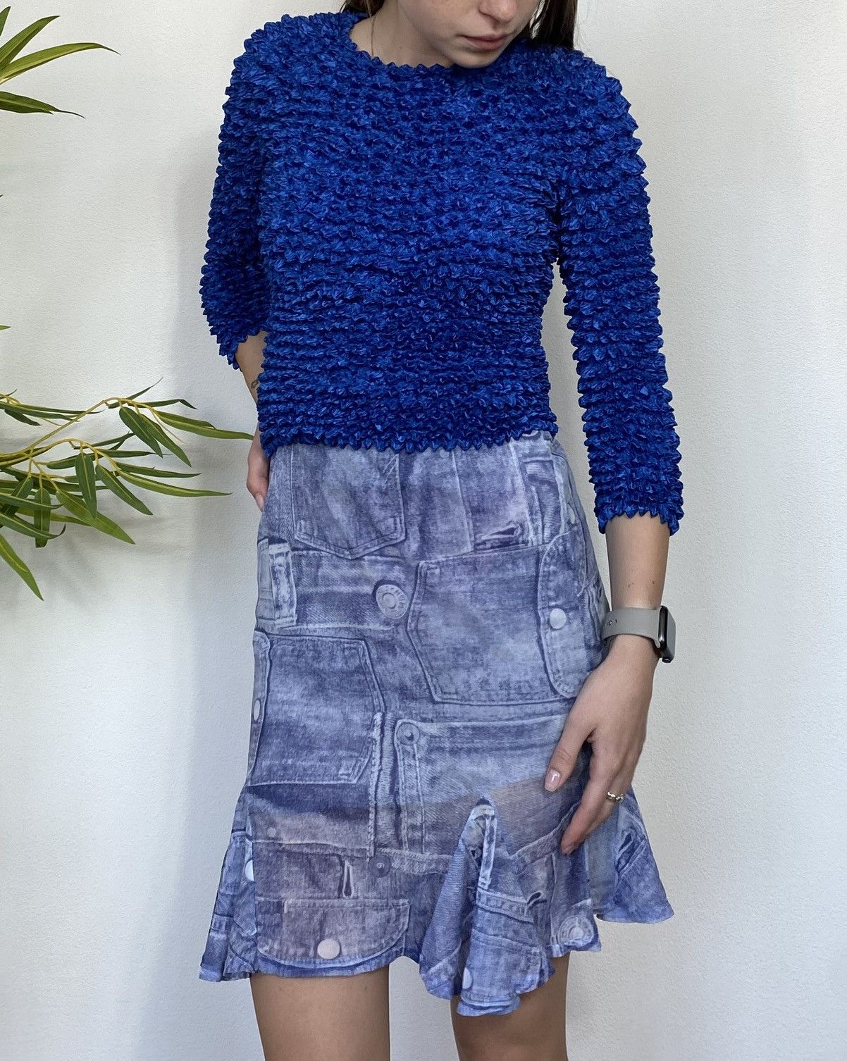 Vintage VINTAGE Y2K SHIBORI SPIDER RARE LONGSLEEVE DOUBLET STYLE Size ONE SIZE - 4 Thumbnail