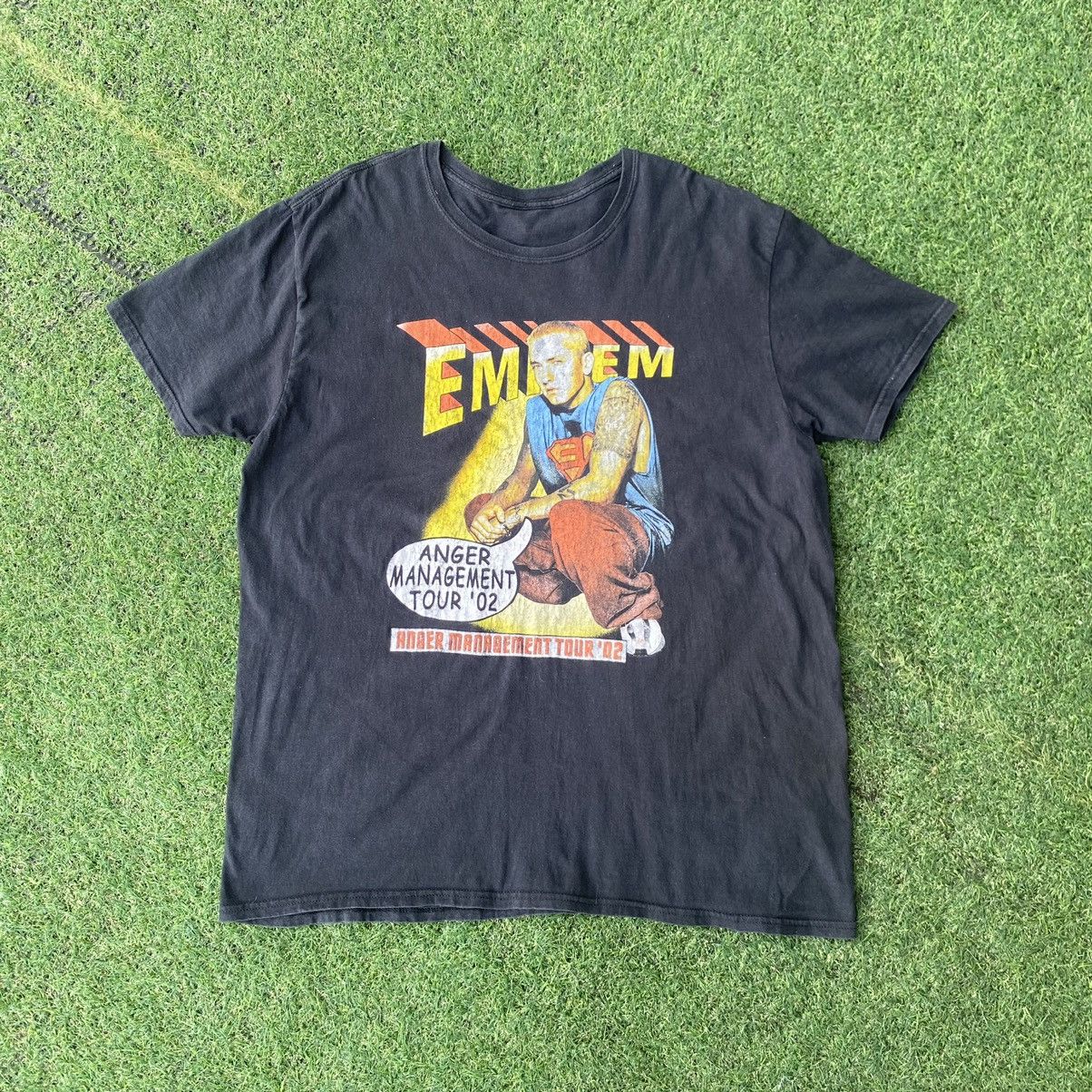Eminem Thrashed Faded Eminem Anger Management Tour ERD RAPPER TEE Size US XL / EU 56 / 4 - 1 Thumbnail