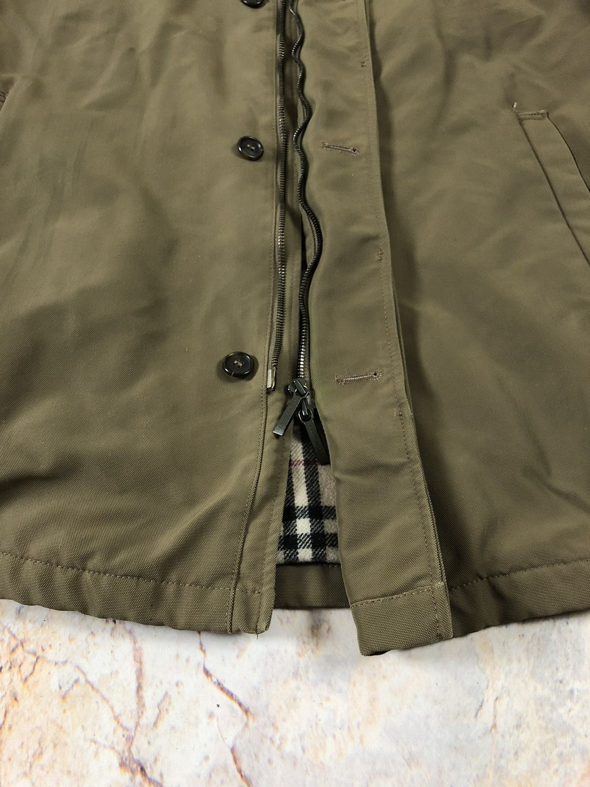 Burberry × Vintage Burberrys vintage nova check plated jacket coat Size US XL / EU 56 / 4 - 4 Thumbnail