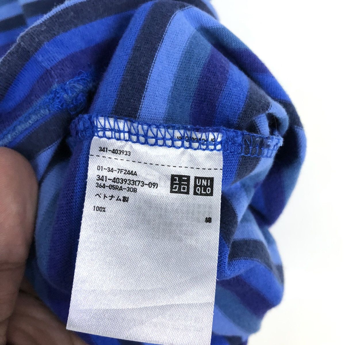 JW Anderson × Uniqlo JWAderson Stripe Blue X Uniqlo Tshirt Size US M / EU 48-50 / 2 - 9 Thumbnail