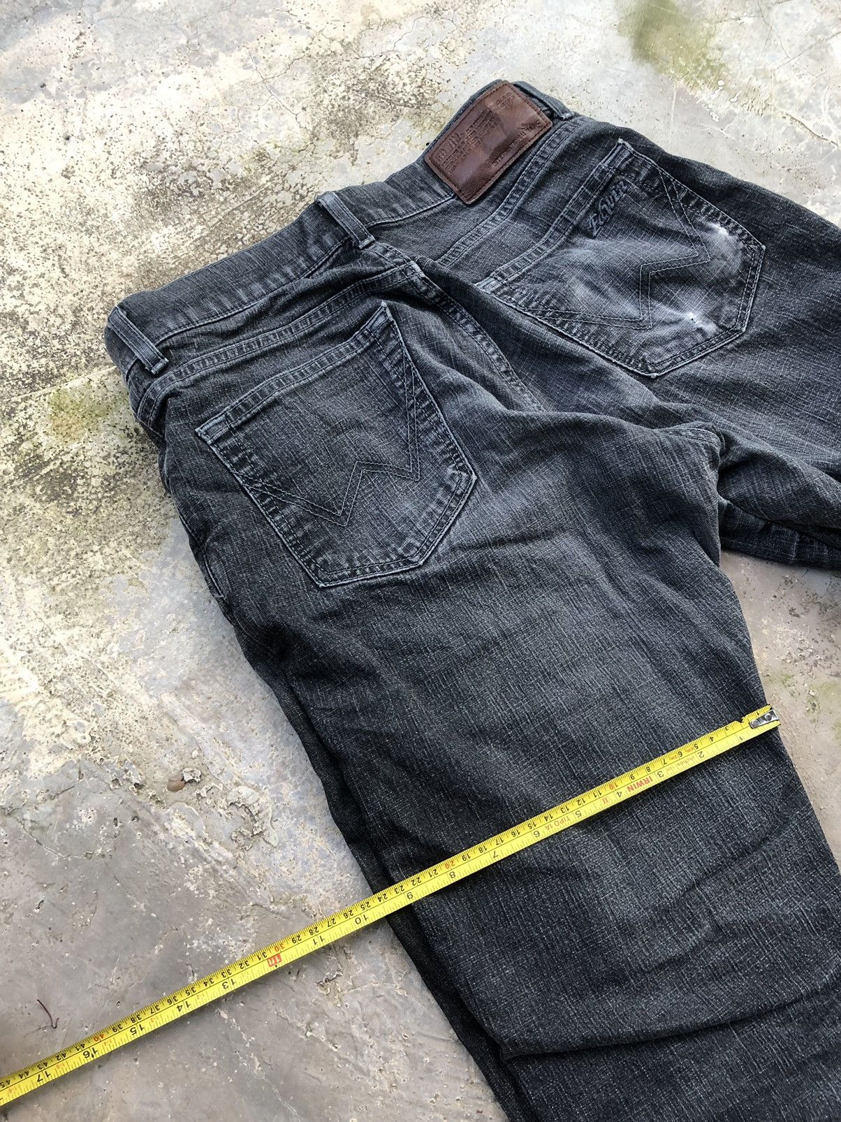 Edwin × Vintage Vintage Edwin Denim Black Jeans Size US 28 / EU 44 - 14 Thumbnail