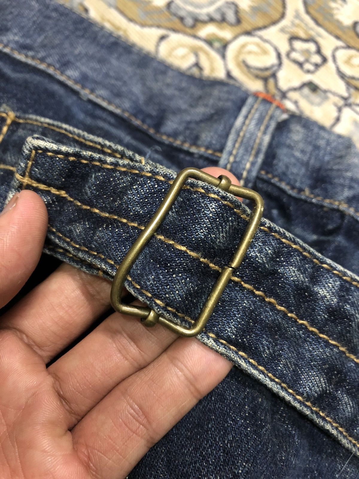 Other BUCKLE BACK WASHED BLUE DENIM BY BACK NUMBER Size US 34 / EU 50 - 5 Thumbnail