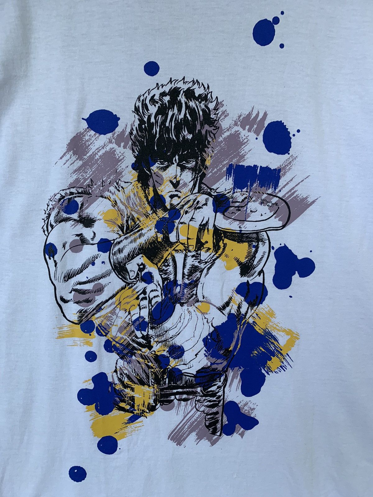 Anime × Cartoon Network × Vintage Fist of The North Star 30th Anniversary Anime Size US L / EU 52-54 / 3 - 2 Thumbnail