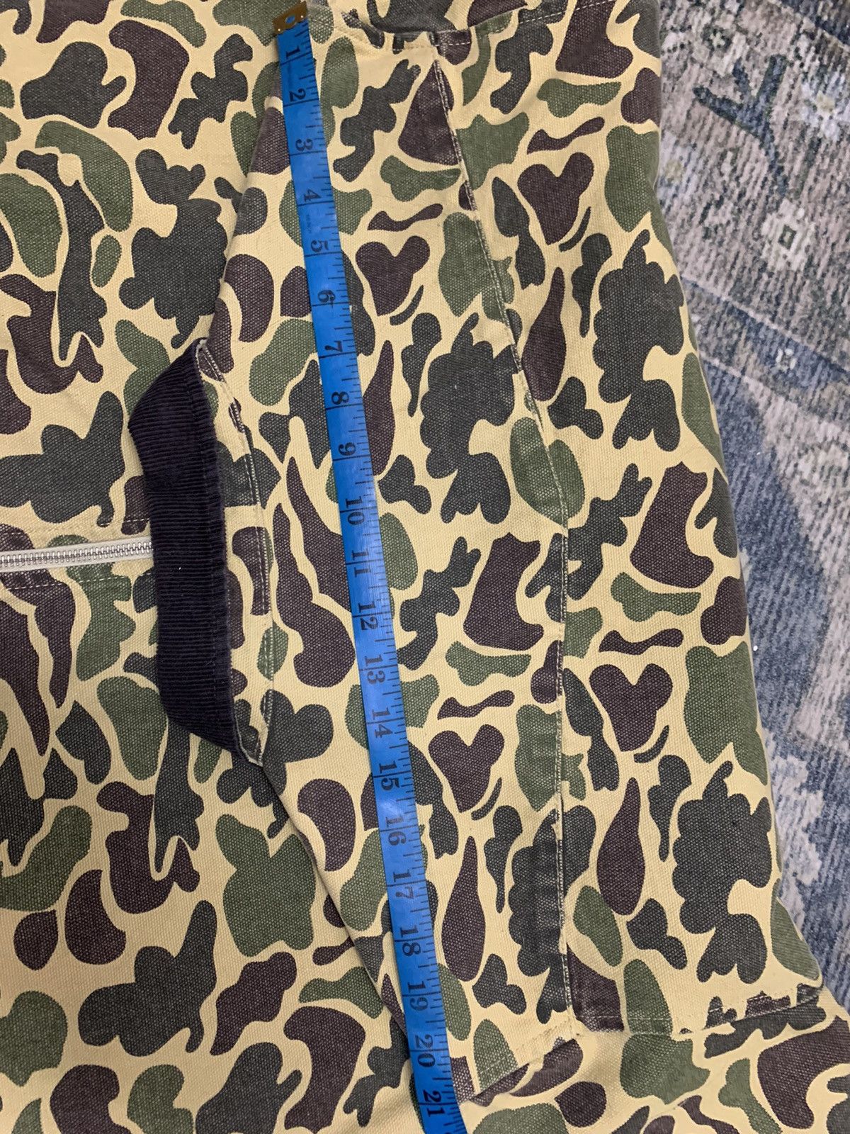 Stussy Stussy Washed Camo Duck Jacket Size US L / EU 52-54 / 3 - 20 Thumbnail