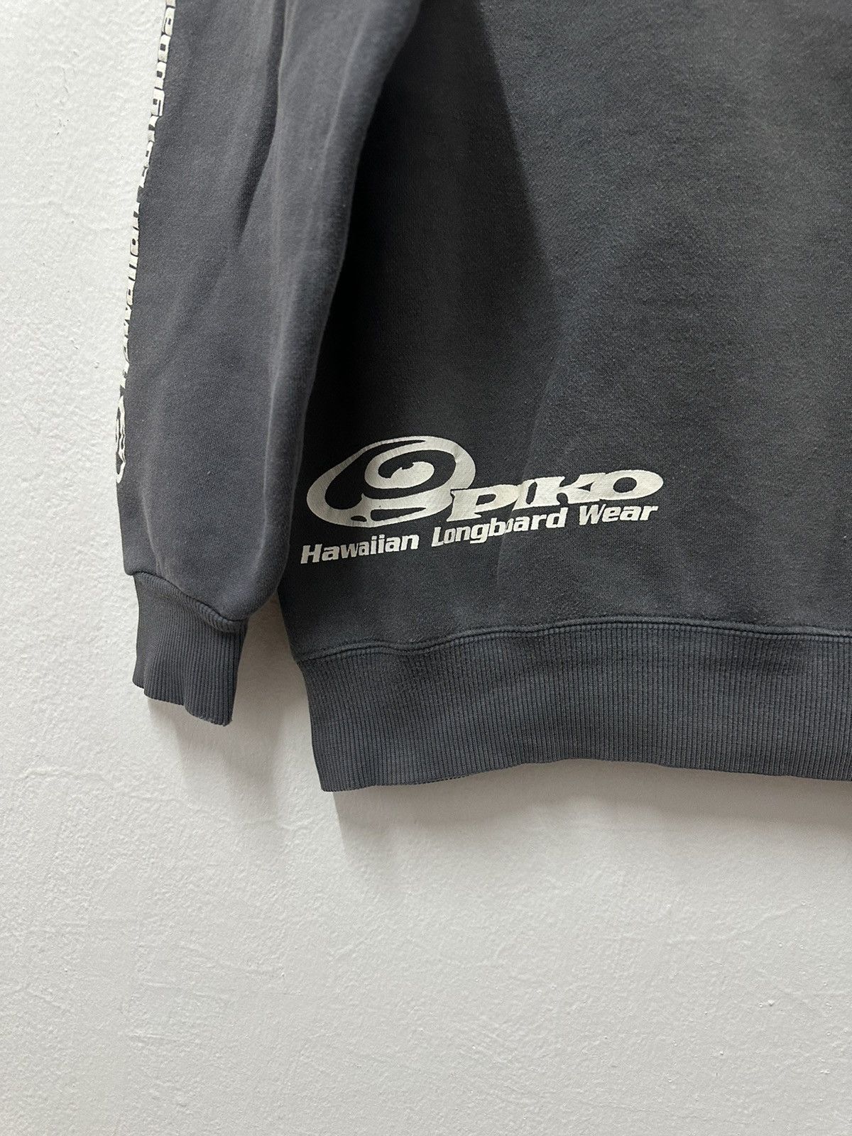 Japanese Brand × Vintage Vtg Piko Hawaiian Longboard Wear Surfing Hoodie Sweatshirt Size US M / EU 48-50 / 2 - 8 Thumbnail