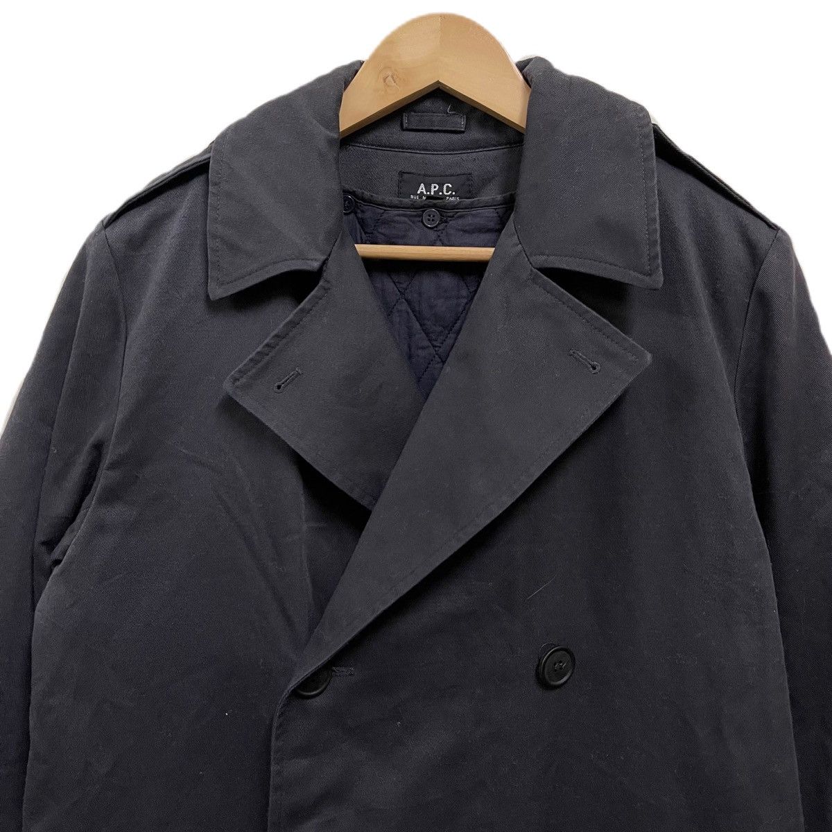 A.P.C. A.P.C. Paris jacket long trench coat Size US M / EU 48-50 / 2 - 5 Thumbnail