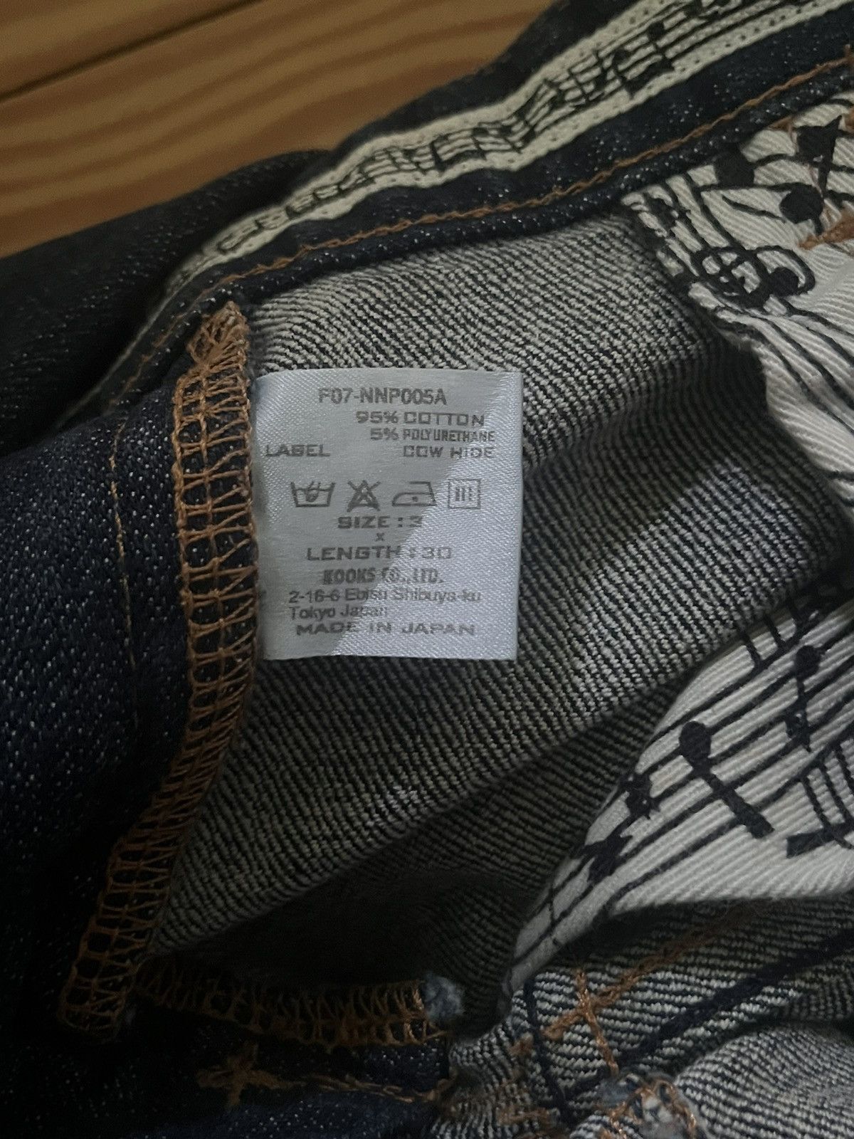Number (N)ine × Takahiromiyashita The Soloist. Number Nine 07 pain denim Size US 30 / EU 46 - 4 Thumbnail