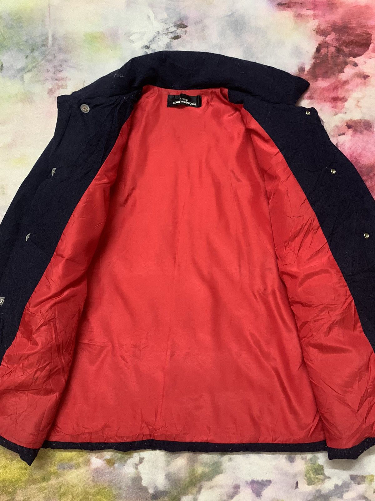 Comme des Garcons Archive 99 CDG Tricot Wool Puffer Down Feather Jacket Size US M / EU 48-50 / 2 - 4 Thumbnail