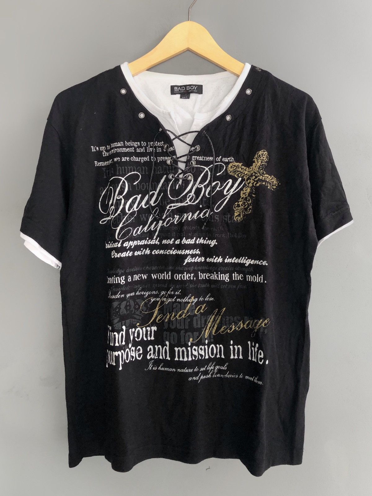 Hysteric Glamour × Japanese Brand × PPFM Bad Boy- Japanese Poem ifsixwasnine Lgb Style Size US M / EU 48-50 / 2 - 1 Thumbnail