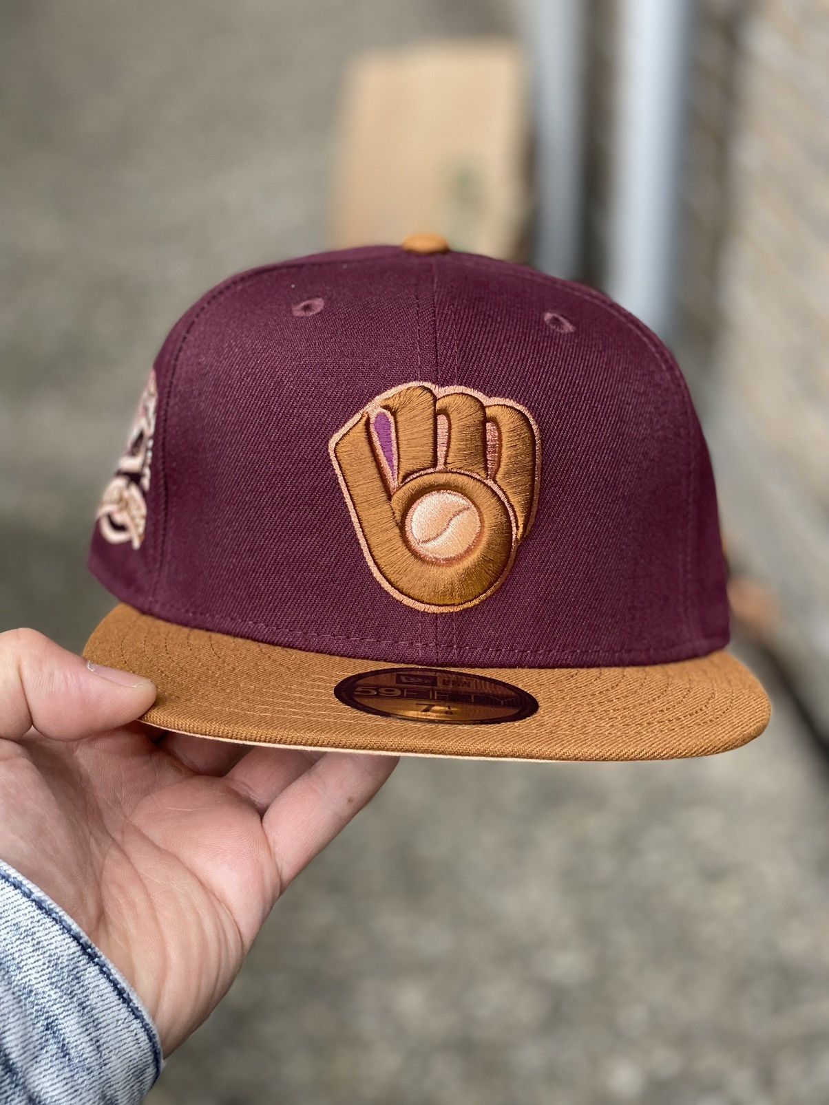 New Era 59fifty Milwaukee Brewers size 7 1/8