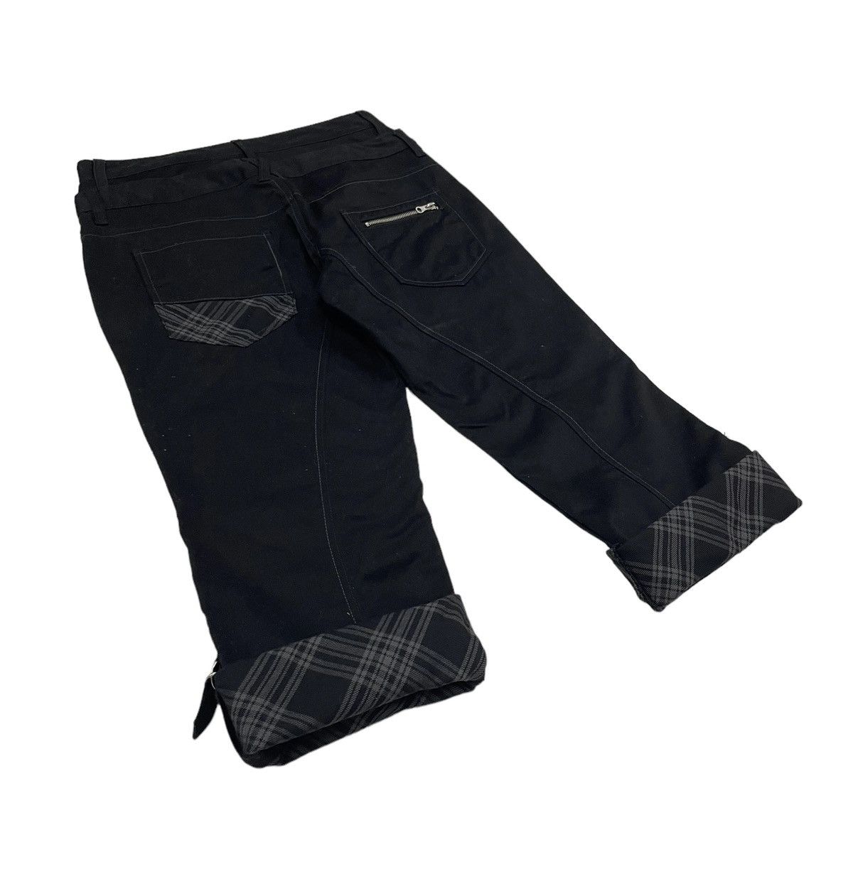 PPFM Nylaus Japan Double Waist 3Q Rollup Punk Pants Size US 32 / EU 48 - 6 Thumbnail