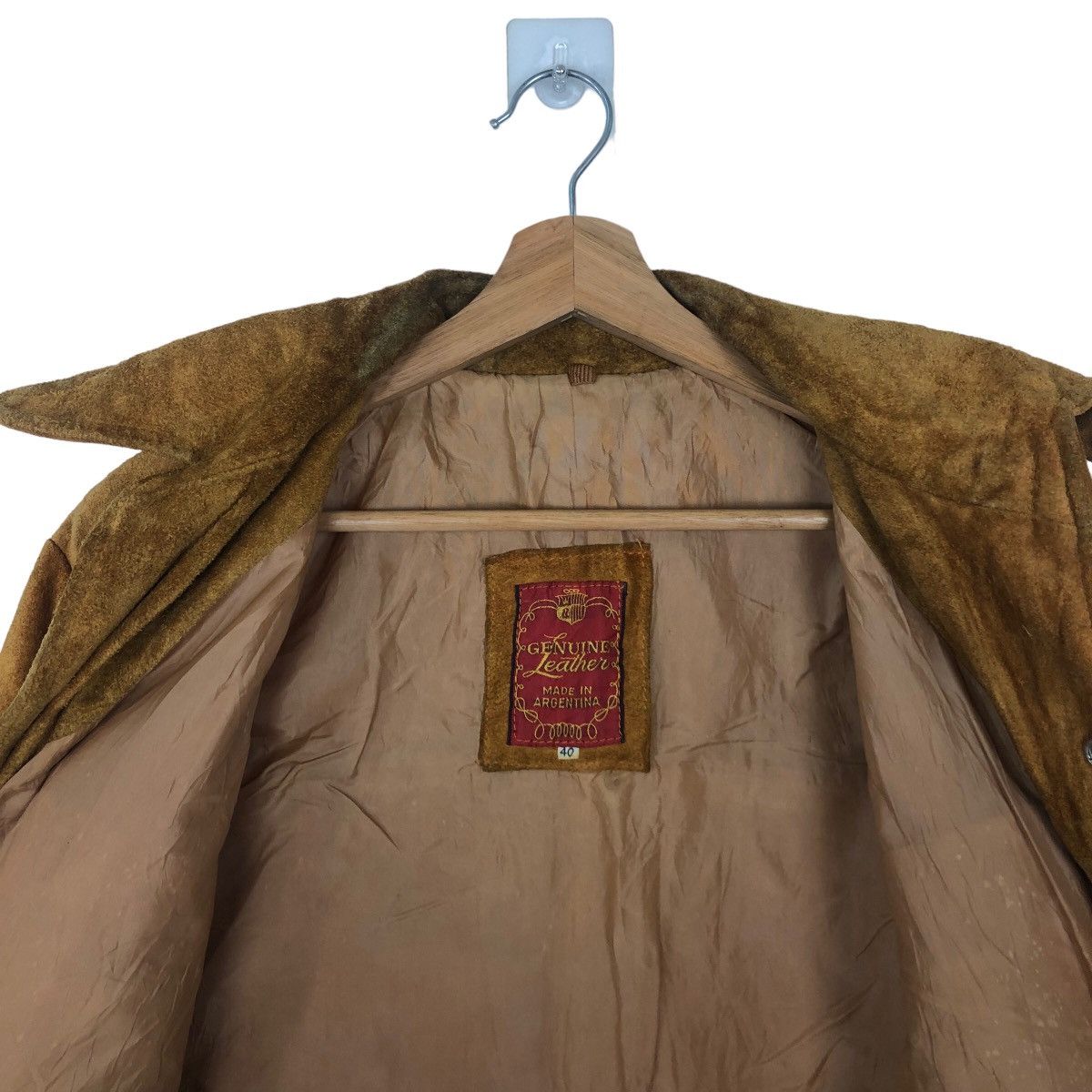 Genuine Leather VINTAGE GENUINE LEATHER JACKET MADE IN ARGENTINA Size US M / EU 48-50 / 2 - 10 Thumbnail