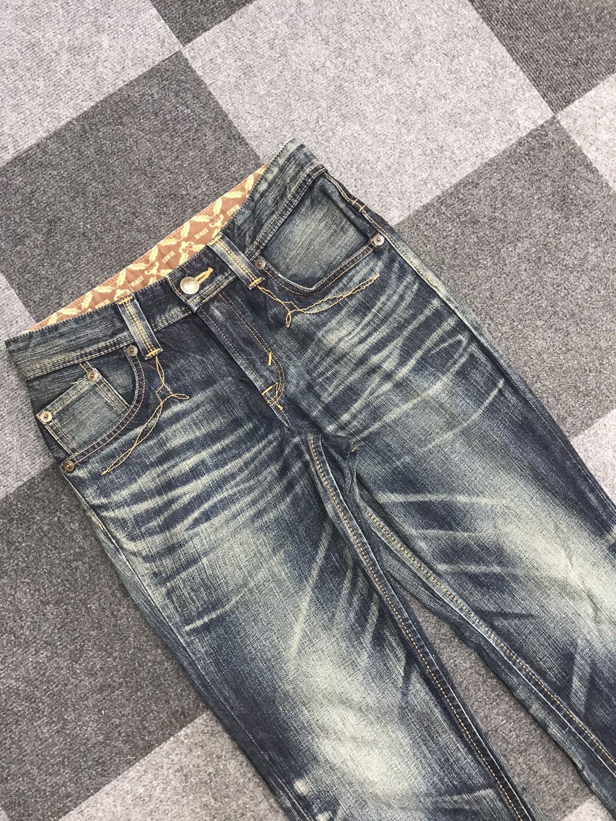 Edwin 💥FLARE💥EDWIN Westerner Blue Wash Flare Jeans Size US 29 - 2 Thumbnail