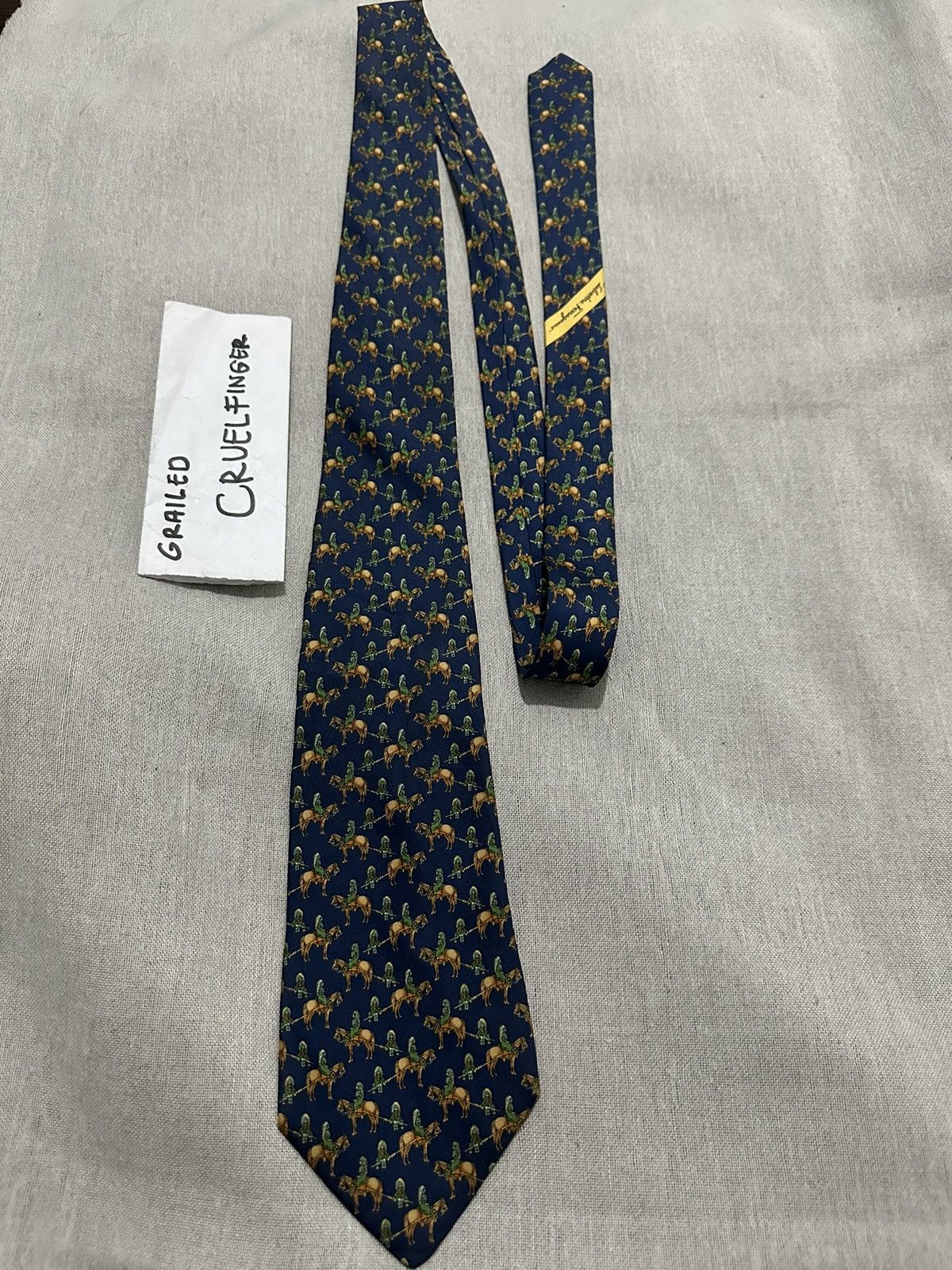 Salvatore Ferragamo Salvatore Ferragamo Tie Size ONE SIZE - 3 Thumbnail