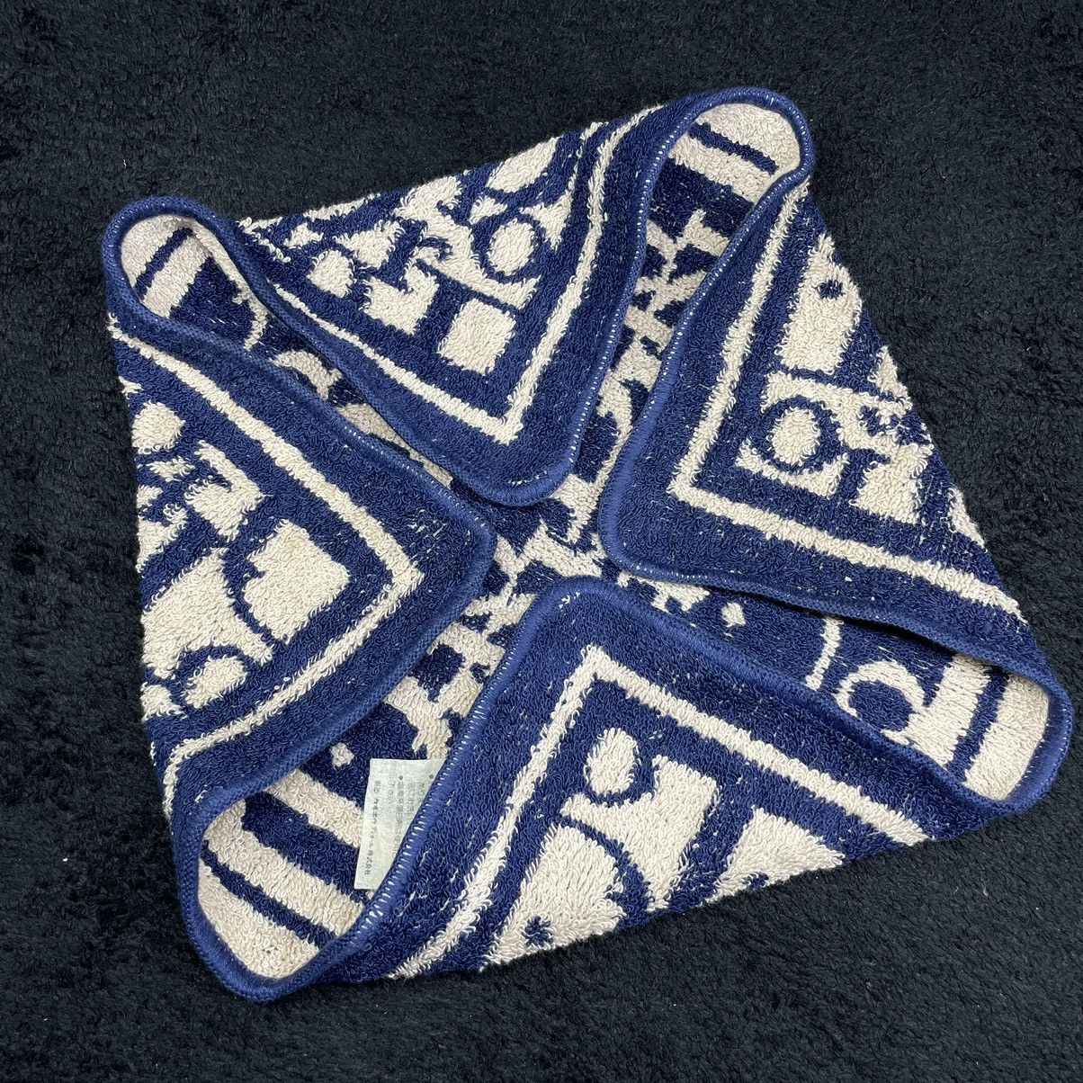 Christian Dior Monsieur Christian Dior Linge De Maison Monogram Oblique Hand Towel Size ONE SIZE - 4 Thumbnail