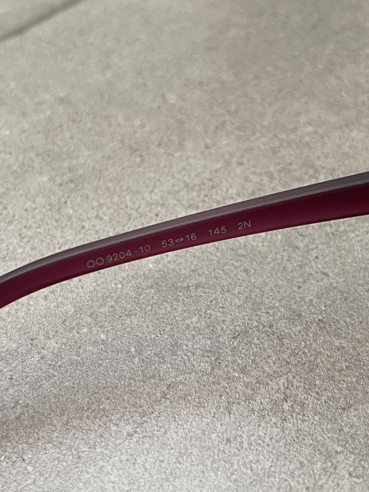 Oakley Oakley OO9204-10 "RSVP" Cherry Silver Sunglasses Size ONE SIZE - 12 Thumbnail
