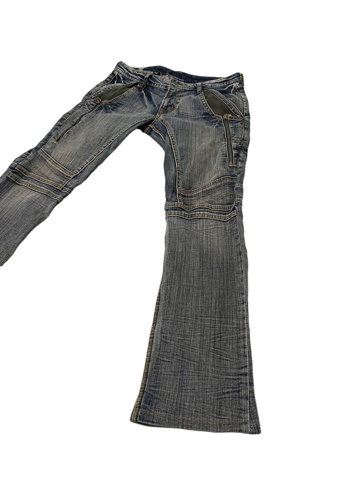 Japanese Brand Slim Jeans Hideaways Nicole Stretch Low Rise 5🟦8 Size US 30 / EU 46 - 12 Thumbnail