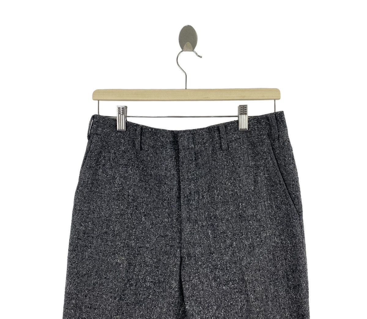 Burberry × Vintage Vintage BURBERRYS LONDON Wool Straight Cut Casual Trousers Size US 31 - 2 Thumbnail