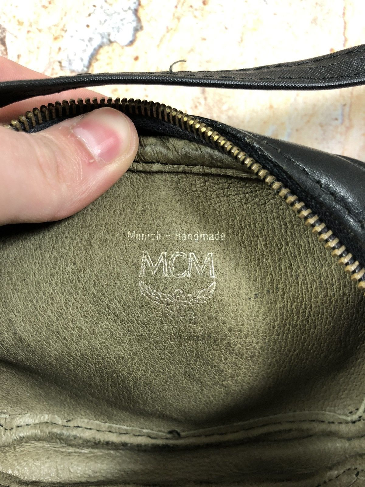 MCM × Vintage MCM monogram mini bag Size ONE SIZE - 6 Thumbnail