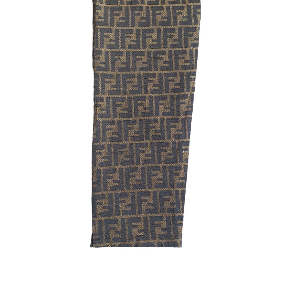 Fendi Vintage Fendi Zucca Monogram Pants Size 26" / US 2 / IT 38 - 14 Thumbnail