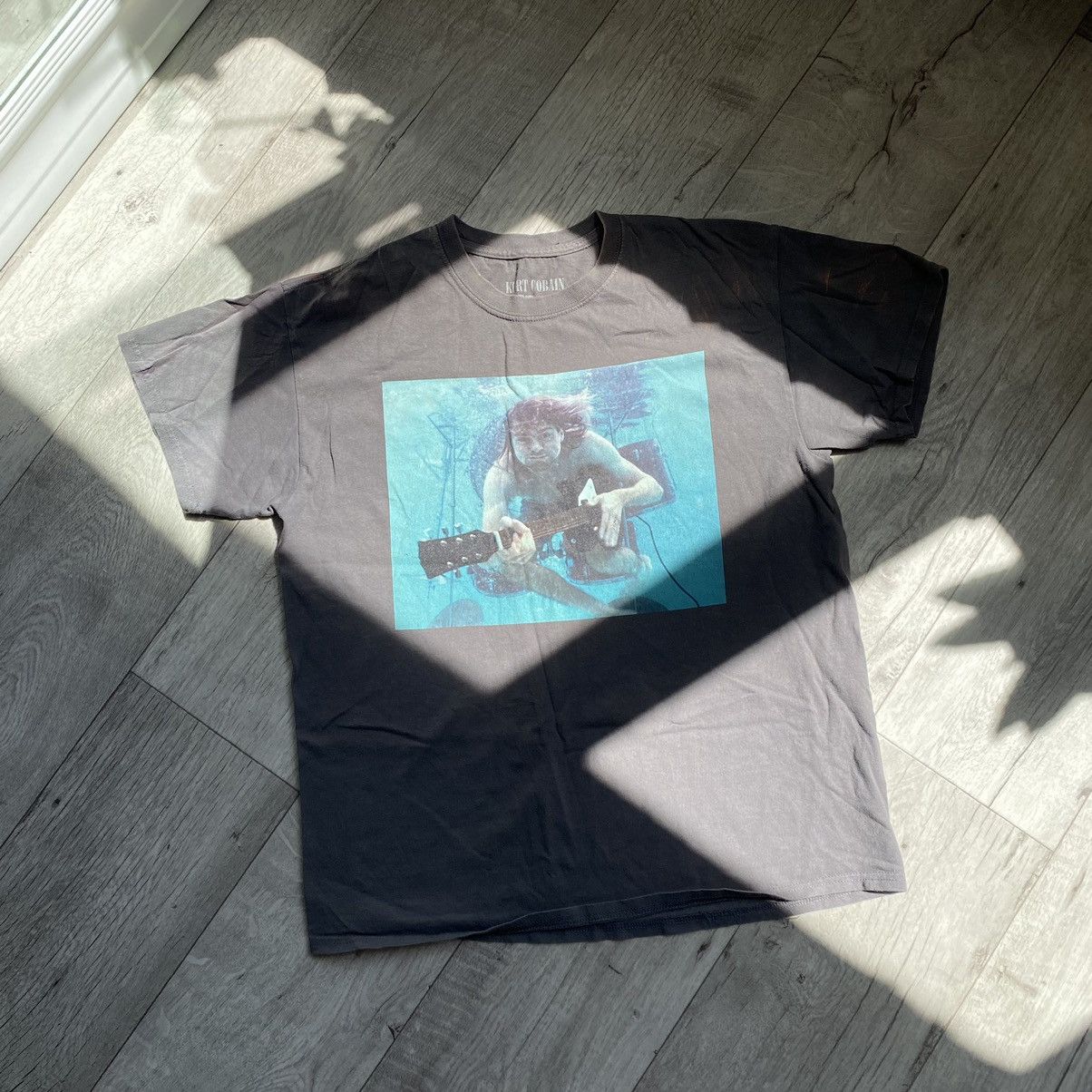 Band Tees NIRVANA KURT COBAIN BLEACHED TEE Size US L / EU 52-54 / 3 - 1 Thumbnail