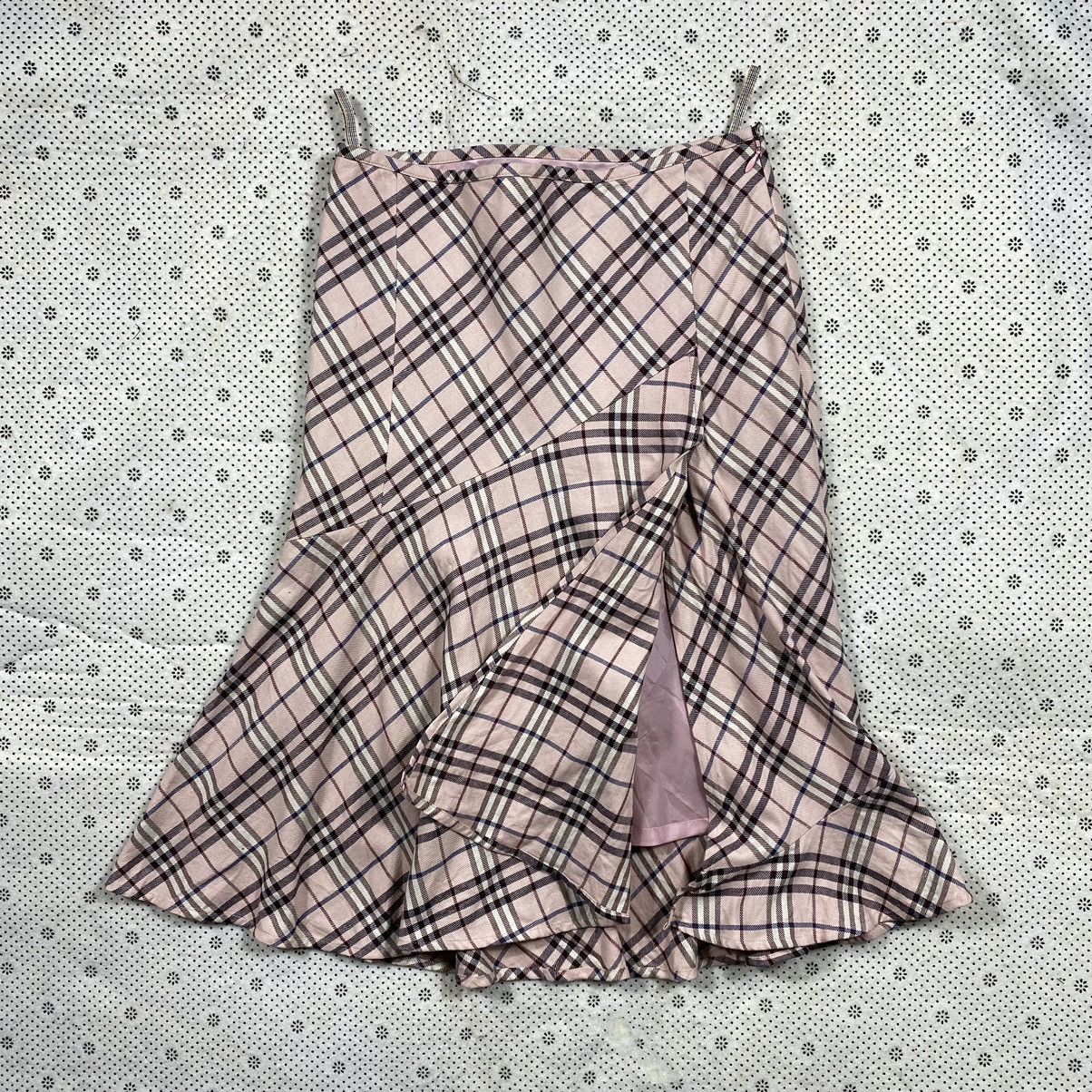 Burberry Burberry Nova Check Midi Skirt Size 28" / US 6 / IT 42 - 2 Thumbnail
