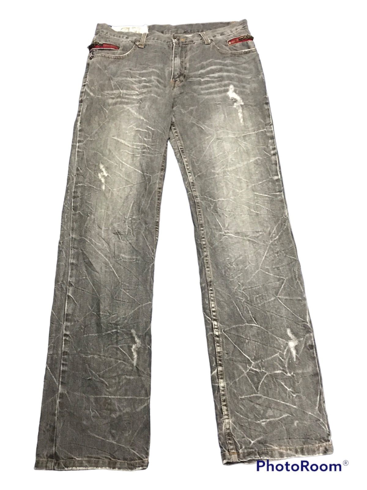 Hysteric Glamour Flare jeans Japanese brand distressed Size US 32 / EU 48 - 1 Thumbnail
