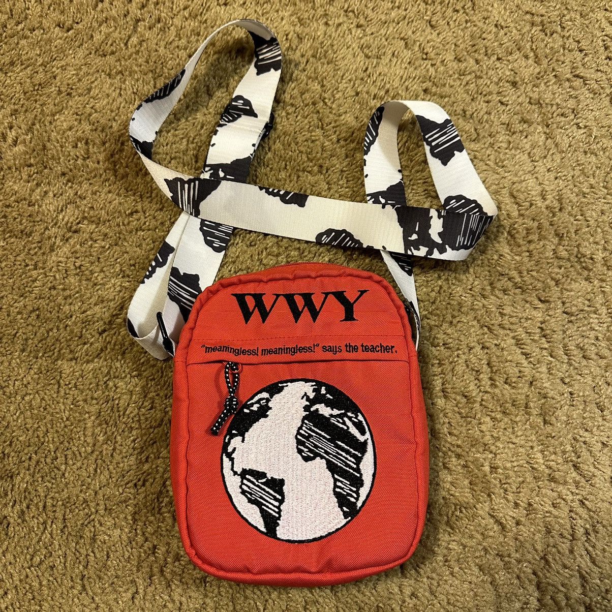 Worldwide Youth Worldwide Youth WWY Red Shoulder Bag Size ONE SIZE - 1 Thumbnail