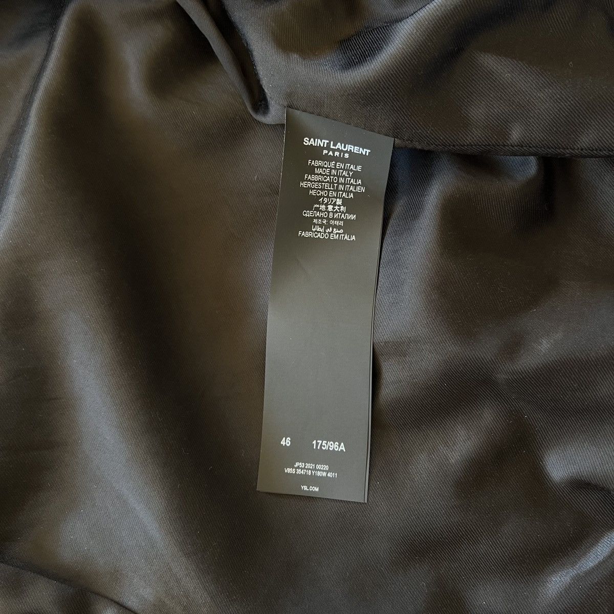 Saint Laurent Paris Saint Laurent Teddy in XL Size US XL / EU 56 / 4 - 7 Thumbnail