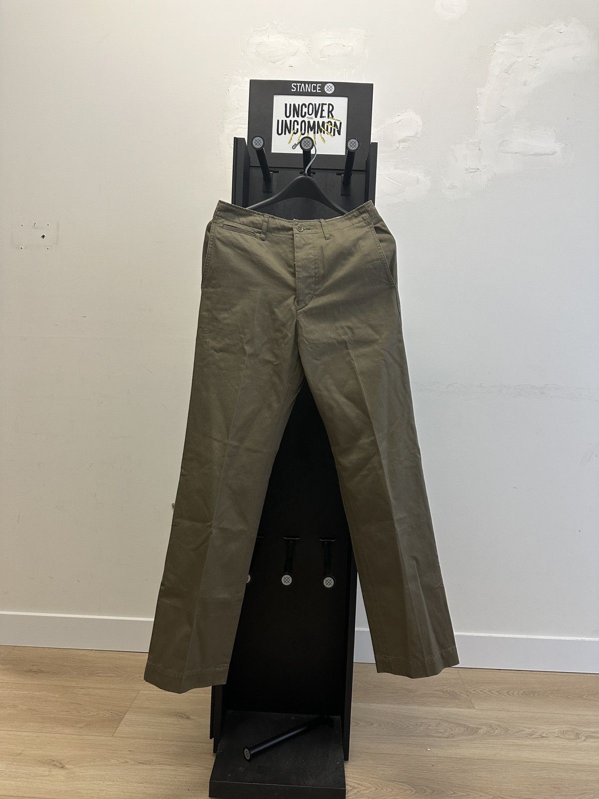 Visvim VISVIM CHINO PANTS HW OLIVE SZ 1 Size US 30 / EU 46 - 1 Thumbnail