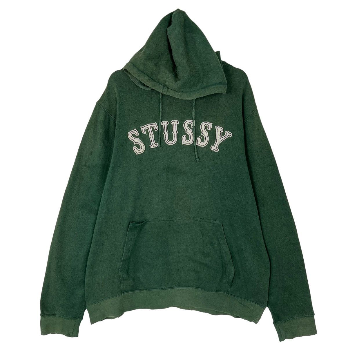 Stussy 🔥 1990s STUSSY SPELL OUT BIG LOGO HOODIES JUMPER Size US M / EU 48-50 / 2 - 1 Thumbnail